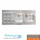 سینک  لگن راست روکار نیل 120 در 60