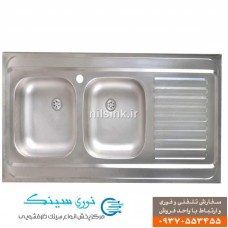 سینک نیل چپ روکار 120*60