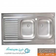 سینک لگن راست  sa8 روکار 60*120
