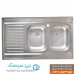 سینک لگن راست  sa8 روکار 60*120