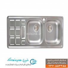 سینک لگن راست توکار کد sa12