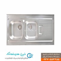 سینک لگن چپ کد sa5 روکار60*120