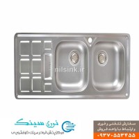 سینک لگن راست توکار کد sa12